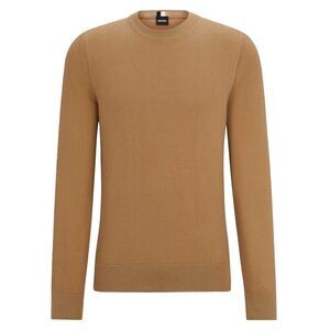 Boss Mens Ecaio-P Knitted Sweater / Medium Beige